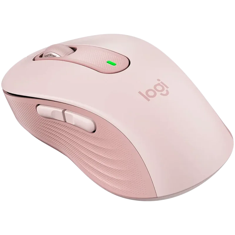 LOGITECH M650L Signature Bluetooth Mouse - ROSE - 1