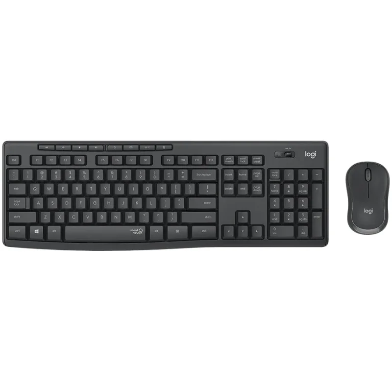 LOGITECH MK295 Silent Wireless Combo - GRAPHITE - US INT'L - 1