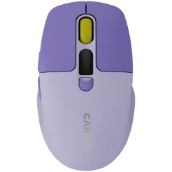 CANYON mouse MW-26 LCD Silent Dual Mode Wireless Violet - 1