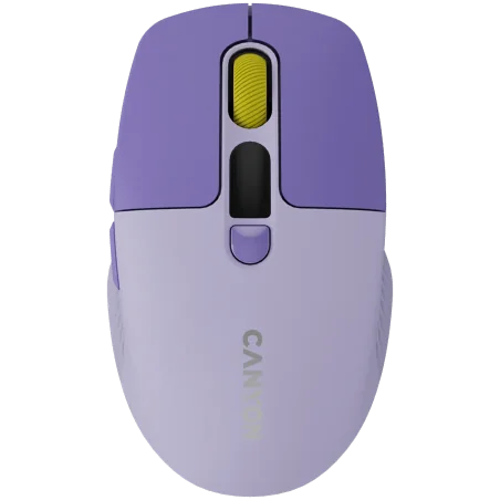 CANYON mouse MW-26 LCD Silent Dual Mode Wireless Violet - 1