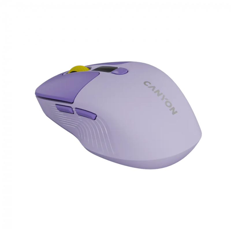 CANYON mouse MW-26 LCD Silent Dual Mode Wireless Violet - 1
