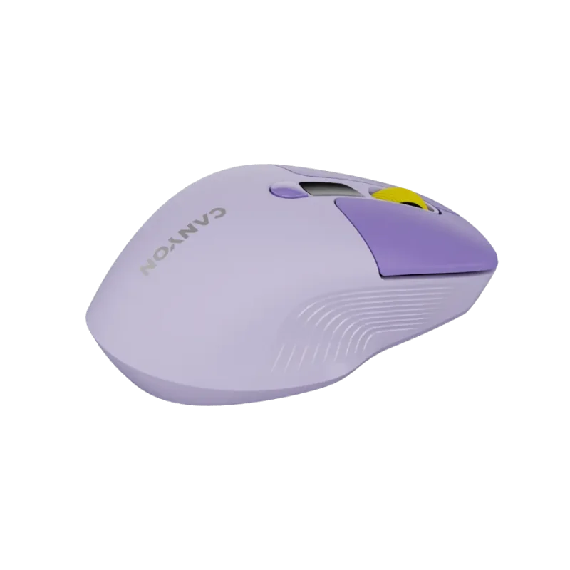 CANYON mouse MW-26 LCD Silent Dual Mode Wireless Violet - 1