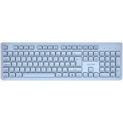 CANYON keyboard HKB-W01 UK/US AAA Wireless Blue - 1