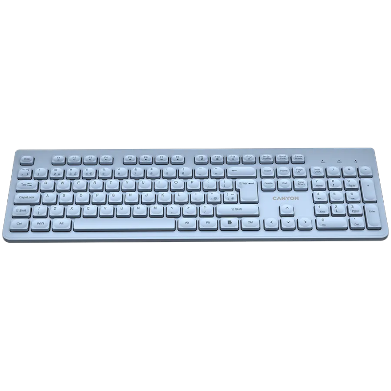 CANYON keyboard HKB-W01 UK/US AAA Wireless Blue - 1