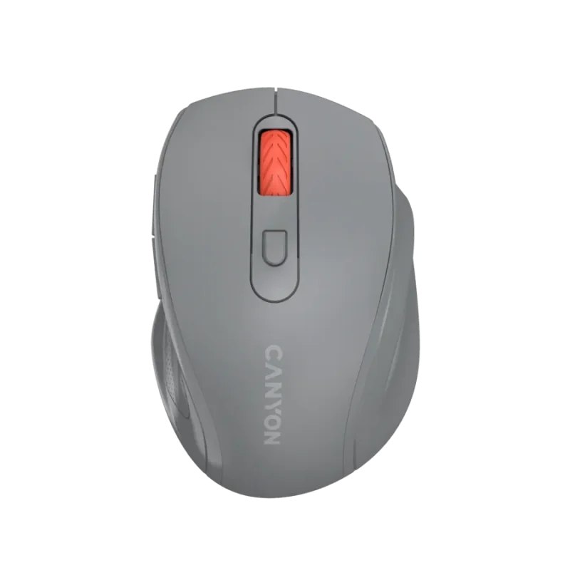 Canyon 6 buttons wireless 2.4Ghz mouse, MX8650A Sensor, DPI up to 1600,Injection case, 3 M life times left and right switches, 2