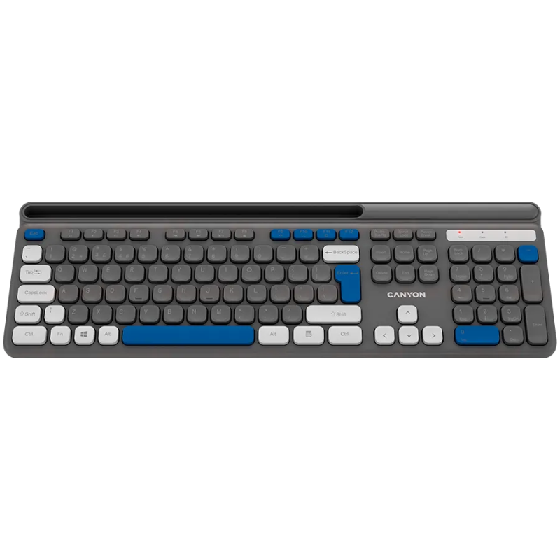 CANYON keyboard HKB-W03 EN AAA Wireless Grey - 1