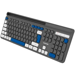 CANYON keyboard HKB-W03 EN AAA Wireless Grey - 5