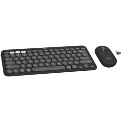 LOGITECH Pebble 2 Bluetooth Keyboard Combo - TONAL GRAPHITE - US INT'L - 1