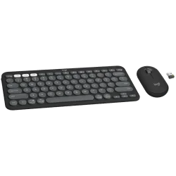 LOGITECH Pebble 2 Bluetooth Keyboard Combo - TONAL GRAPHITE - US INT'L - 1