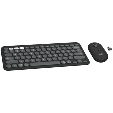 LOGITECH Pebble 2 Bluetooth Keyboard Combo - TONAL GRAPHITE - US INT'L - 1