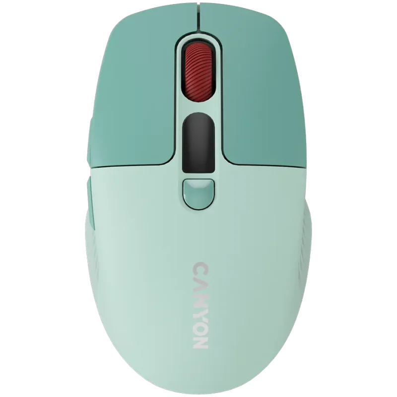 CANYON mouse MW-26 LCD Silent Dual Mode Wireless Green - 1