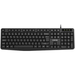 CANYON keyboard KB-1 EN/BG Wired Black - 1