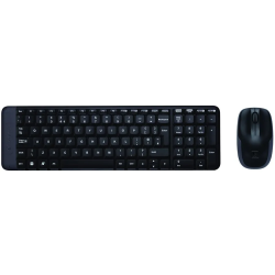 LOGITECH MK220 Wireless Combo - BLACK - US INT'L EER - 1