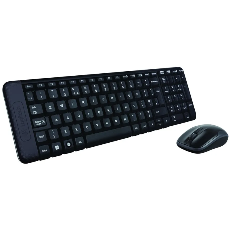 LOGITECH MK220 Wireless Combo - BLACK - US INT'L EER - 1