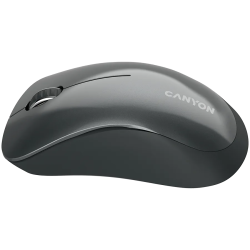 CANYON MW-11, 2.4 GHz Wireless mouse,with 3 buttons, DPI 1200, Battery:AAA*2pcs,Black,67*109*38mm,0.063kg - 5