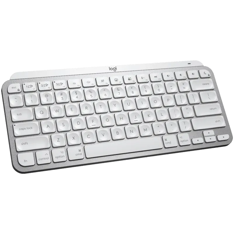LOGITECH MX Keys Mini For MAC Bluetooth Illuminated Keyboard - PALE GREY - US INT'L - 1