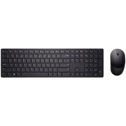 Dell Pro Wireless Keyboard and Mouse - KM5221W - US International (QWERTY) - Black - 1