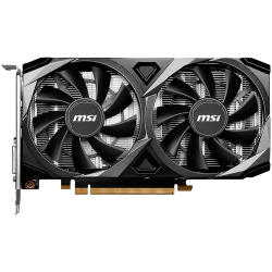 MSI Video Card Nvidia GeForce RTX 3050 VENTUS 2X XS 8G OC, 8GB GDDR6, 128bit, Boost: 1807 MHz, 2560 CUDA Cores, PCIe 4.0, 1x DP 