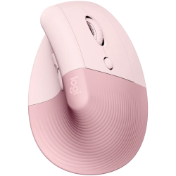 LOGITECH Lift Bluetooth Vertical Ergonomic Mouse - ROSE/DARK ROSE - 1