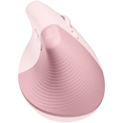 LOGITECH Lift Bluetooth Vertical Ergonomic Mouse - ROSE/DARK ROSE - 2