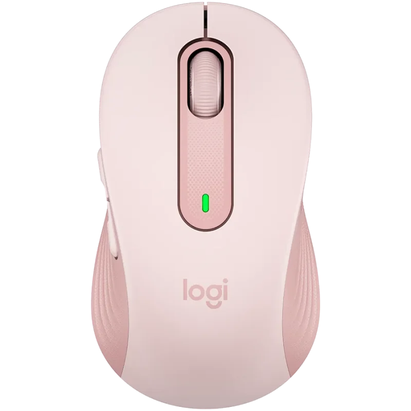 LOGITECH M650 Signature Bluetooth Mouse - ROSE - 1