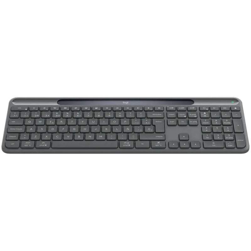 LOGITECH Slim Solar+ for Business - GRAPHITE - US INT'L - 2.4GHZ/BT - INTNL-973 - UNIV - 1
