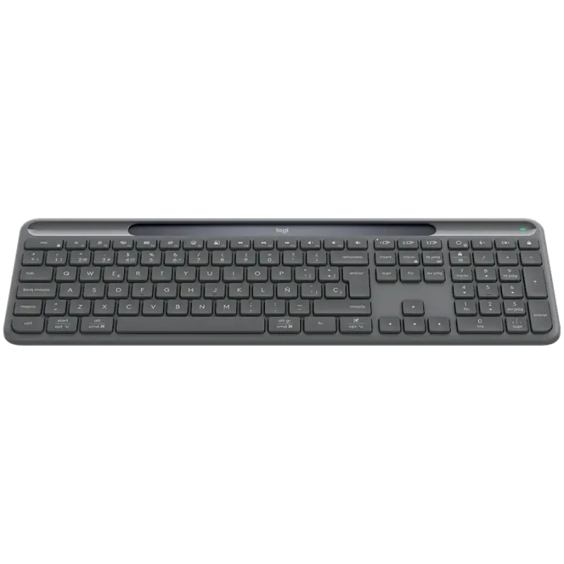LOGITECH Slim Solar+ for Business - GRAPHITE - US INT'L - 2.4GHZ/BT - INTNL-973 - UNIV - 1
