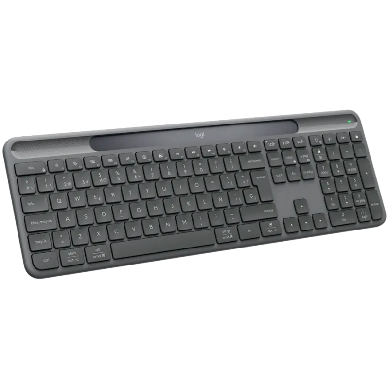LOGITECH Slim Solar+ for Business - GRAPHITE - US INT'L - 2.4GHZ/BT - INTNL-973 - UNIV - 1