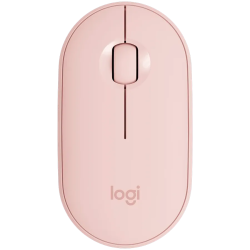 LOGITECH M350S Pebble 2 Bluetooth Mouse - TONAL ROSE - 1