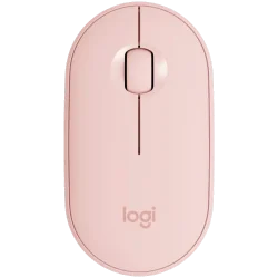 LOGITECH M350S Pebble 2 Bluetooth Mouse - TONAL ROSE - 1