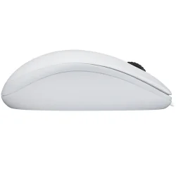 LOGITECH B100 Corded Mouse - WHITE - USB - B2B - 2