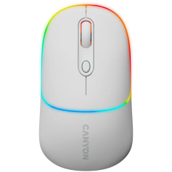 CANYON mouse MW-22 2in1 BT/ Wireless Snow White - 1