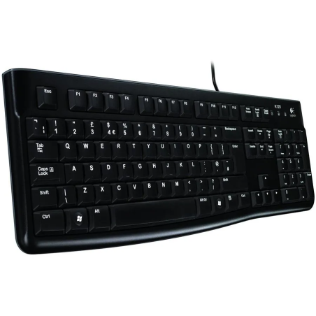 LOGITECH Corded Keyboard K120 - Business EMEA - Bulgarian layout - BLACK - 1