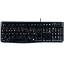 LOGITECH Corded Keyboard K120 - Business EMEA - Bulgarian layout - BLACK - 2