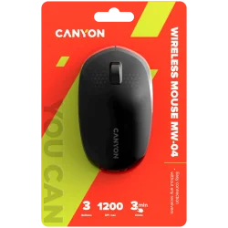 CANYON mouse MW-04 3buttons BT Wireless Black - 6