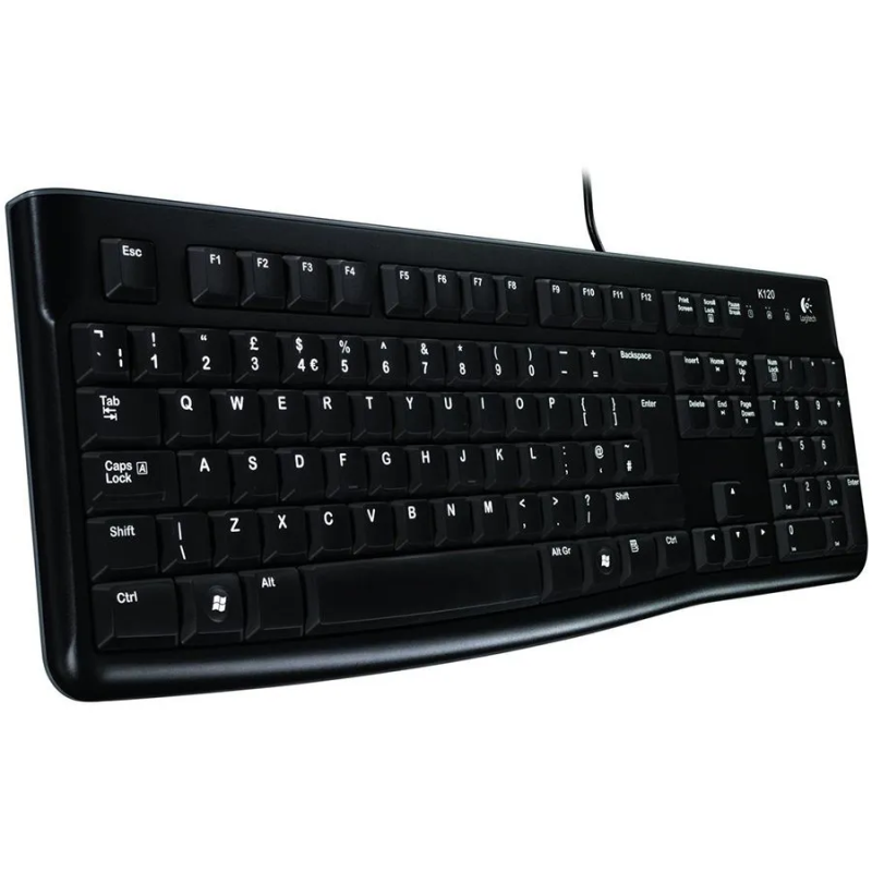 LOGITECH Corded Keyboard K120 - EER - US International layout - 1