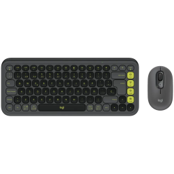LOGITECH POP ICON COMBO - GRAPHITE - US INT'L - BT - INTNL-973 - 1