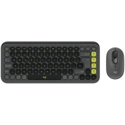 LOGITECH POP ICON COMBO - GRAPHITE - US INT'L - BT - INTNL-973 - 1