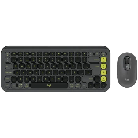 LOGITECH POP ICON COMBO - GRAPHITE - US INT'L - BT - INTNL-973 - 1
