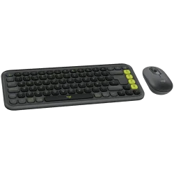 LOGITECH POP ICON COMBO - GRAPHITE - US INT'L - BT - INTNL-973 - 2