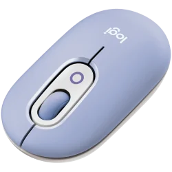 LOGITECH POP Mouse with emoji - LILAC - BT - EMEA28i-935 - FY25,TERRA - 2