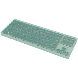 CANYON Keyboard OnType 10 Low Profile EN Wired Green - 4