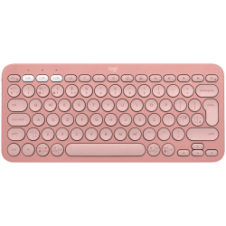 LOGITECH K380S Multi-Device Bluetooth Keyboard - TONAL ROSE - US INT'L - 1