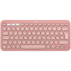 LOGITECH K380S Multi-Device Bluetooth Keyboard - TONAL ROSE - US INT'L - 1