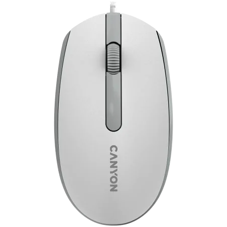 CANYON mouse M-10 Wired White Grey - 1