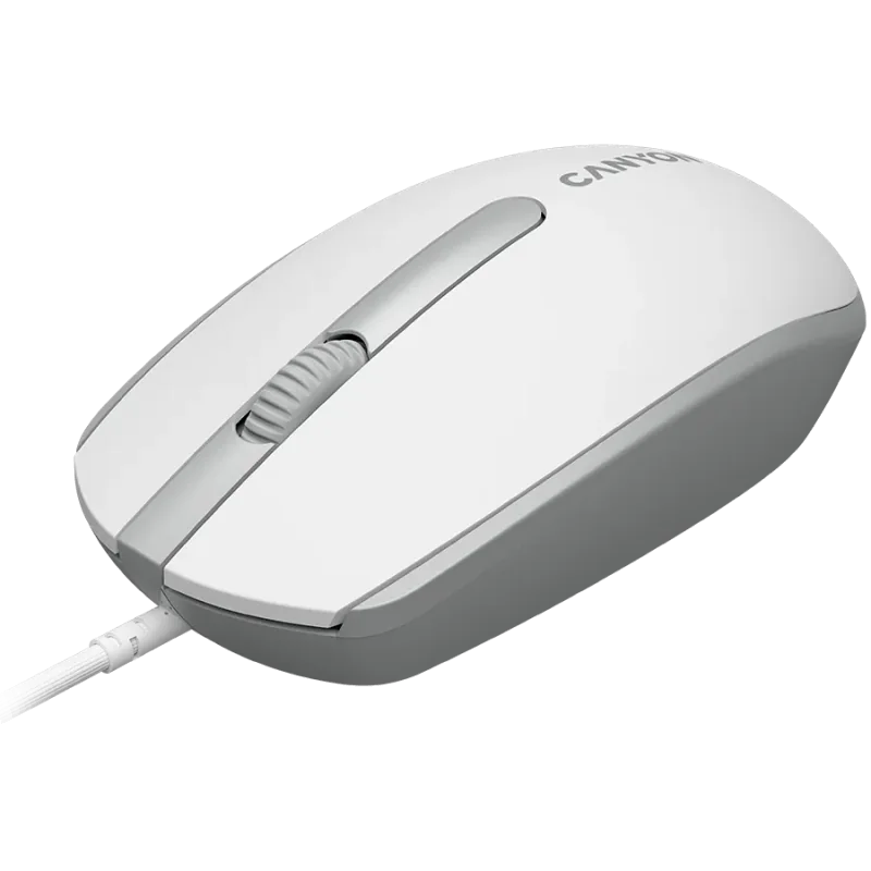 CANYON mouse M-10 Wired White Grey - 1