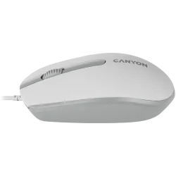CANYON mouse M-10 Wired White Grey - 5