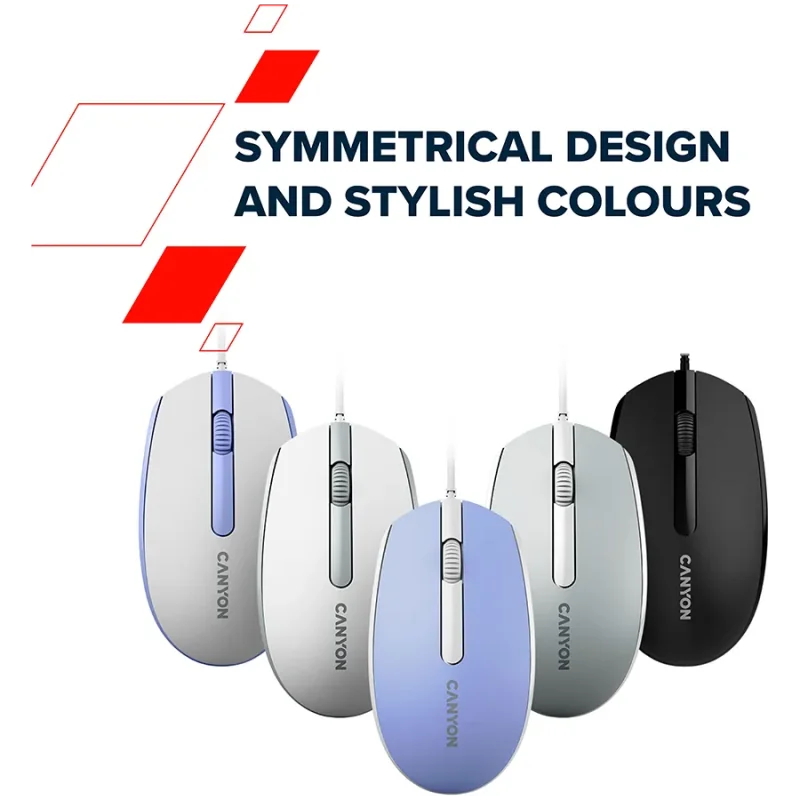 CANYON mouse M-10 Wired Lavender - 1