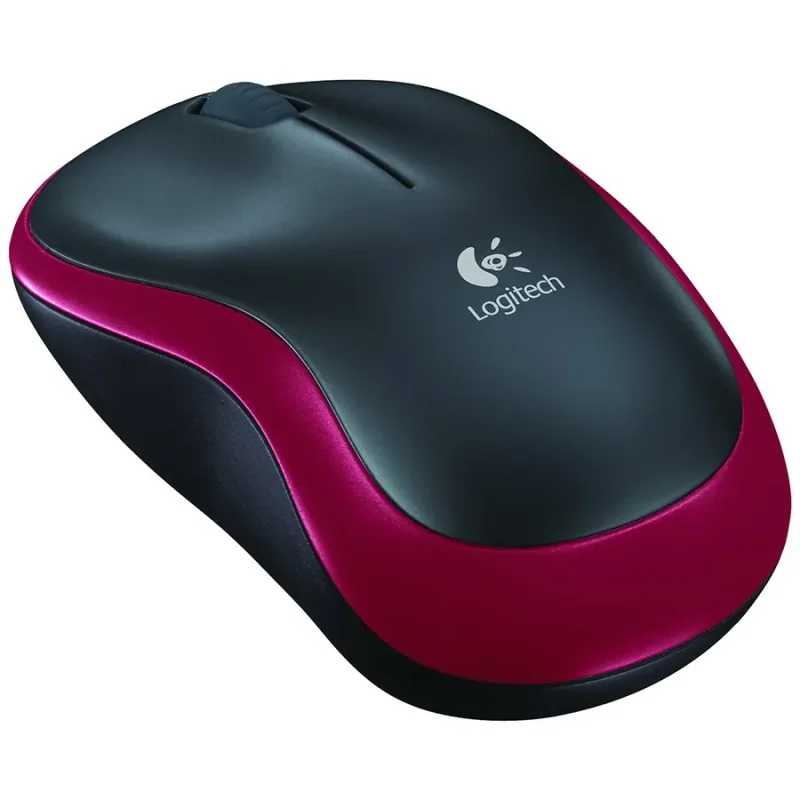 LOGITECH M185 Wireless Mouse - RED - EWR2 - 1
