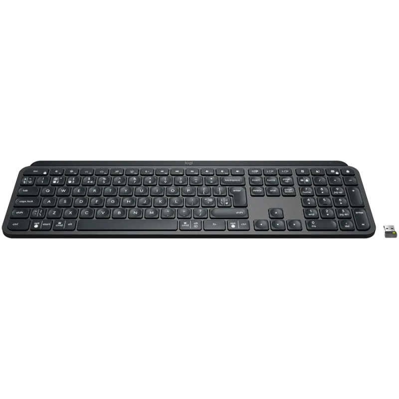 LOGITECH MX Keys Bluetooth Illuminated Keyboard - GRAPHITE- US INT'L - B2B - 1